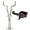 K&N FIPK Cold Air Intake with JEGS Exhaust System 2005-2010 Dodge Magnum/Charger SRT8 & Chrysler 300C 6.1L - image 1