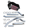 K&N FIPK Cold Air Intake with JEGS Exhaust System 1999-2004 Ford F250/F350 7.3L Diesel - image 1