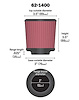 Air Filters BAFFLED TOWER 3/8NPT VENT - image 1