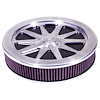 10-Spoke Air Cleaner Assembly, 1-1/4" Drop Base, 2-3/4" Total Height - image 1