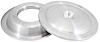 85-6852 Air Cleaner Top & Base Plates 16 in. Outside Diameter 1.5 in. Height Spun Aluminum - image 1