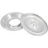85-6852 Air Cleaner Top & Base Plates 16 in. Outside Diameter 1.5 in. Height Spun Aluminum - image 2