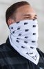 87-4018 Bandana Black/White - image 3