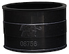 HOSE 2.75 ID X 2 L BLACK SILICONE - image 1