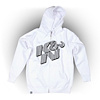 Sweatshirt Zip-Up White - image 1