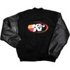 Wool & Leather Jacket Large - image 2