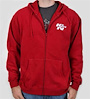 Sweatshirt Plain Logo Red - image 1