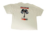 T-SHIRT WHITE OUR OIL FILTERS HAVE NUTS X-LARGE - image 1