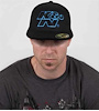 Hat Blk/Elect Blue Sm/Med - image 1