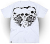 Three Skulls T-Shirt Medium - image 1