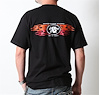 T-Shirt Clssc Flames Blk - image 1