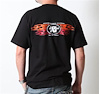 T-Shirt Clssc Flames Blk - image 1