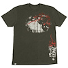 "Flame Skull Red" T-Shirt Medium - image 1