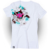 T-Shirt Argyle Brwn/White - image 1