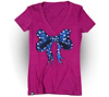 Shirt VNeck Scribbon Lush - image 1