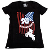 T-Shirt V-Neck Dream Blk - image 1