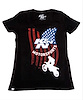 T-Shirt V-Neck Dream Blk - image 1