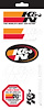 K&N Decal Sticker Sheet 4-1/2" x 10-1/2" - image 1