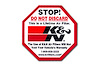 Air Filters Decal do not discard sm - image 1