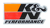 DECAL DOMED K N PERFORMANCE - image 1