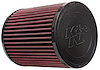 E-1009 Round Straight Air Filter Flange Dia. (F): 3.375 in. (86 mm) - image 1