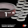 E-1590 High Performance O.E. Style Replacement Filter 1968-1979 Olds/Pontiac 442/GTO/98/Cutlass/Delta 88/Vista Cruiser/Firebird - image 3