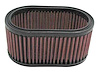 E-3341 Custom Air Filter Elements Filter Style: Side Draft Oval