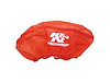 Oval Straight Air Filter Wrap Wrap Type: Precharger,li>Color: Red - image 1