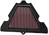 Hig-Performance Replacement Air Filter 2010-2011 Kawasaki Z1000 - image 1