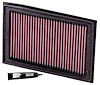 High-Performance Replacement Air Filter 2008-2012 Kawasaki EX250R Ninja