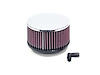 Round Straight Air Filter Flange Dia. (F): 2.063" (52 mm) - image 1