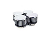 Round Straight Air Filter Flange Dia. (F): 1.562" (40 mm) - image 1