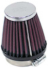 Round Tapered Universal Clamp-On Air Filter - image 1
