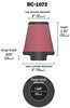 Round Tapered Universal Clamp-On Air Filters - image 2