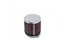 Round Straight Air Filter Flange Dia. (F): 1.688" (43 mm) - image 1