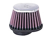RC-1820 Oval Tapered Universal Clamp-On Air Filter Flange Dia - F: 2 in., 51mm