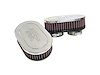 Dual Flange Oval Filter Flange inside Dia - F: 2.125" , 54mm - image 1