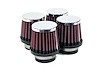 Round Tapered Universal Clamp-On Air Filter - image 1