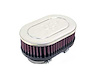 Dual Flange Oval Filter Flange inside Dia - F: 2.125" , 54mm - image 1