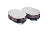 Dual Flange Oval Filter Flange inside Dia - F: 2.125" , 54mm - image 1