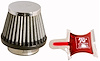 Round Tapered Universal Clamp-On Air Filter - image 1