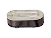 Dual Flange Oval Filter Flange inside Dia - F: 2.063" , 52mm - image 1