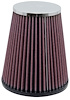 Round Tapered Universal Clamp-On Air Filter - image 1