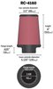 Round Tapered Universal Clamp-On Air Filter - image 2