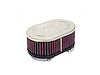 Dual Flange Oval Filter Flange inside Dia - F: 2.125" , 54mm - image 1
