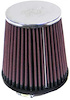 Round Tapered Universal Clamp-On Air Filter - image 1