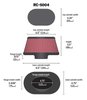 Oval Tapered Universal Clamp-On Air Filter - image 2