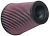 Round Tapered Universal Clamp-On Air Filter - Flange Dia.- F: 6 in, 152 mm - image 1