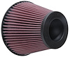 Round Tapered Universal Clamp-On Air Filter - Flange Dia.- F: 6 in, 152 mm - image 1