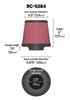 Tapered Filter Flange Dia.- F: 2.75'', 70 mm - image 2
